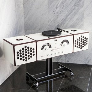 브리온베가 라디오포노그라포 rr-226 화이트 블루투스 스피커